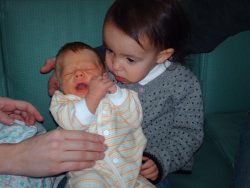 Toren is sick of hugs