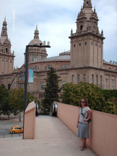 Looking at the back of the Palace