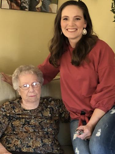 Kelli and Mamaw